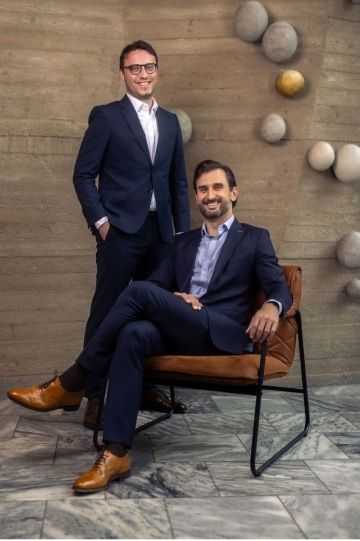 Oliver Bori a Michal Feigler founders of Tack Room Capital